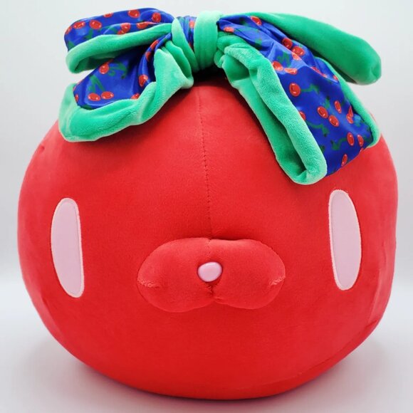 Chax GP Rabbit Manju Plush (Cherry Pattern Red) - Picture 1 of 6